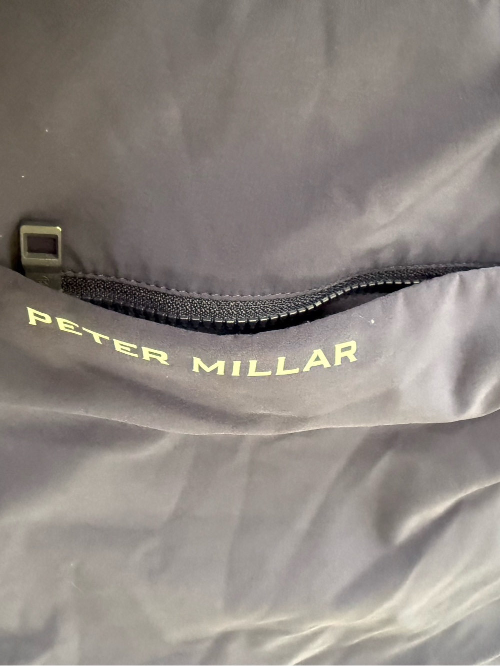 Peter Millar Dunes Navy Wind & Water Resistant Golf Vest Men’s XXL - Picture 8 of 11